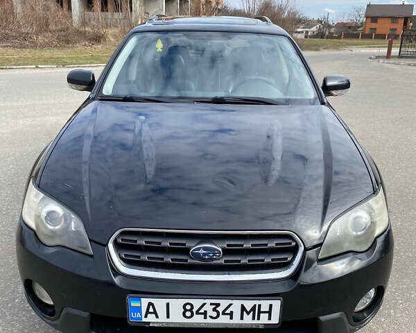 Черный Субару Аутбек, объемом двигателя 2.5 л и пробегом 283 тыс. км за 5800 $, фото 5 на Automoto.ua