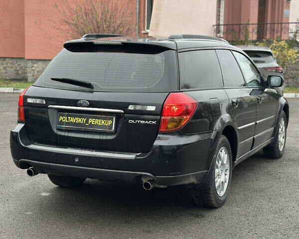 Черный Субару Аутбек, объемом двигателя 2.5 л и пробегом 256 тыс. км за 5400 $, фото 5 на Automoto.ua