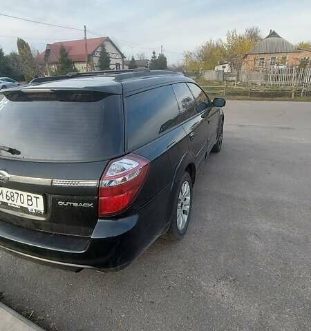 Черный Субару Аутбек, объемом двигателя 3 л и пробегом 325 тыс. км за 8500 $, фото 9 на Automoto.ua