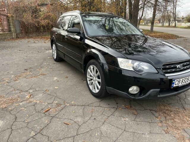 Черный Субару Аутбек, объемом двигателя 2.5 л и пробегом 250 тыс. км за 6700 $, фото 1 на Automoto.ua
