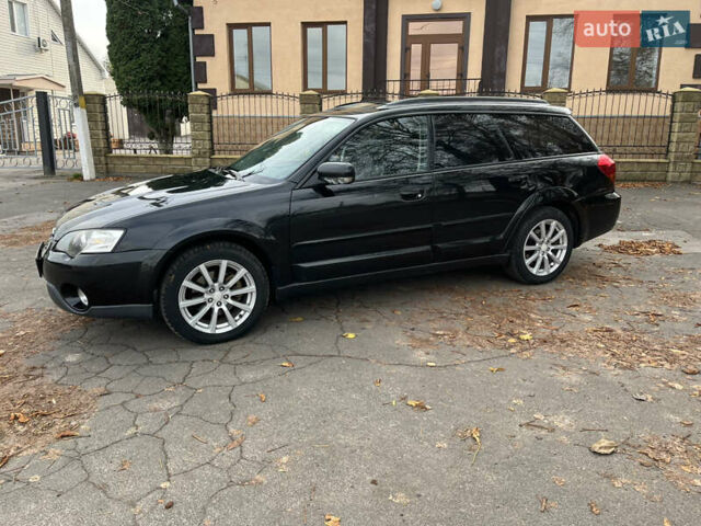 Черный Субару Аутбек, объемом двигателя 2.46 л и пробегом 220 тыс. км за 6700 $, фото 6 на Automoto.ua