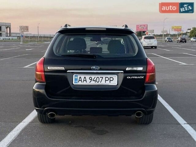 Черный Субару Аутбек, объемом двигателя 2.5 л и пробегом 168 тыс. км за 6000 $, фото 4 на Automoto.ua