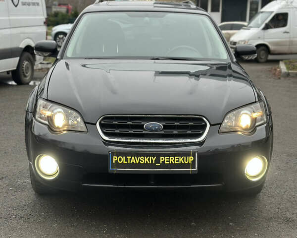 Черный Субару Аутбек, объемом двигателя 2.5 л и пробегом 256 тыс. км за 5400 $, фото 1 на Automoto.ua