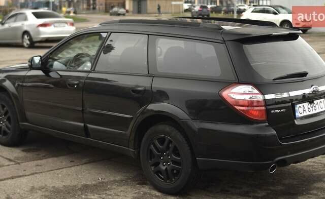 Черный Субару Аутбек, объемом двигателя 2.46 л и пробегом 215 тыс. км за 6700 $, фото 7 на Automoto.ua