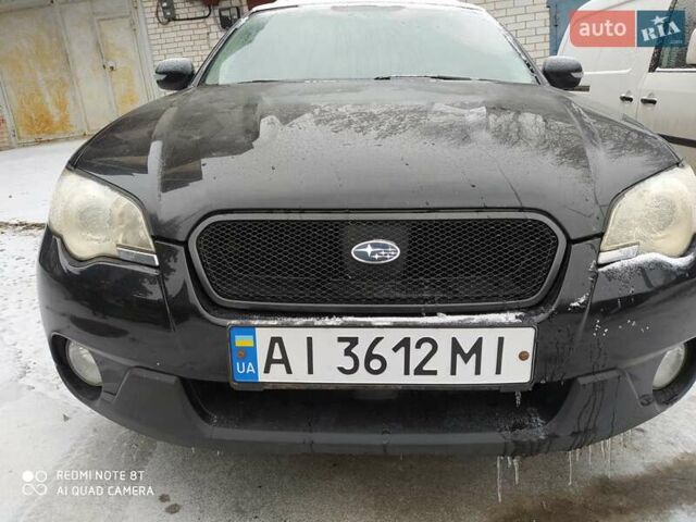Черный Субару Аутбек, объемом двигателя 2.5 л и пробегом 180 тыс. км за 6800 $, фото 6 на Automoto.ua