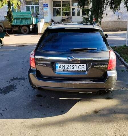 Чорний Субару Аутбек, об'ємом двигуна 2.5 л та пробігом 274 тис. км за 7000 $, фото 1 на Automoto.ua
