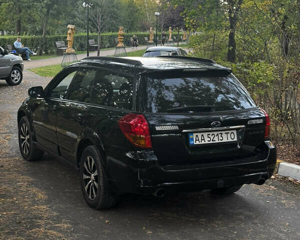 Черный Субару Аутбек, объемом двигателя 3 л и пробегом 301 тыс. км за 6500 $, фото 3 на Automoto.ua