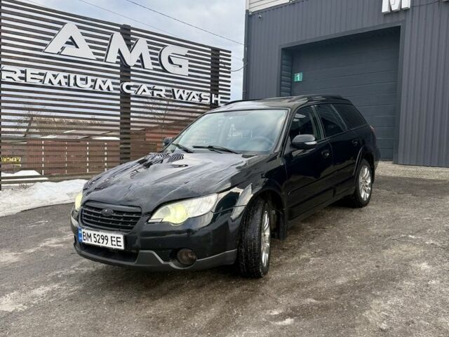 Черный Субару Аутбек, объемом двигателя 3 л и пробегом 280 тыс. км за 3900 $, фото 1 на Automoto.ua