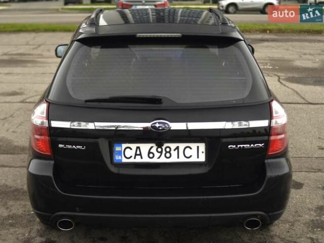 Черный Субару Аутбек, объемом двигателя 2.46 л и пробегом 215 тыс. км за 6700 $, фото 9 на Automoto.ua