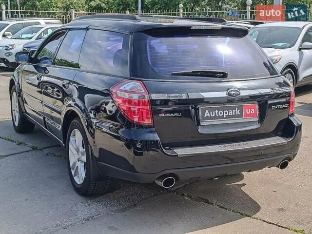 Черный Субару Аутбек, объемом двигателя 2.5 л и пробегом 270 тыс. км за 5990 $, фото 6 на Automoto.ua