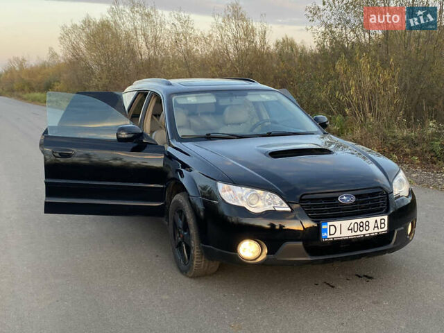 Черный Субару Аутбек, объемом двигателя 2 л и пробегом 237 тыс. км за 4500 $, фото 1 на Automoto.ua