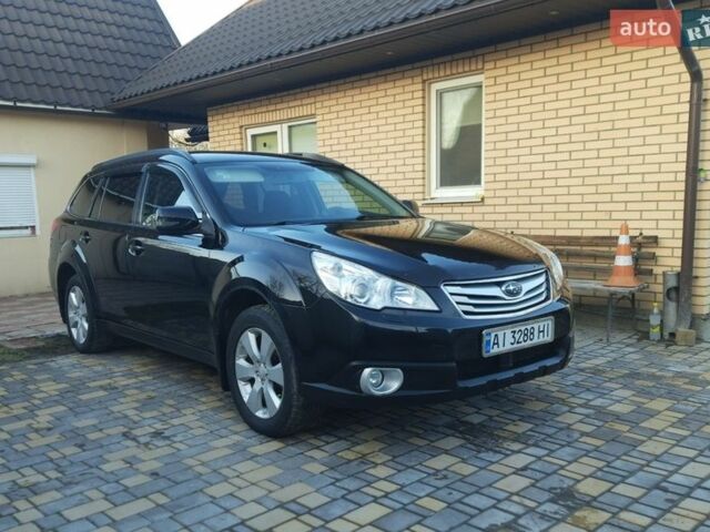 Черный Субару Аутбек, объемом двигателя 2.5 л и пробегом 194 тыс. км за 8700 $, фото 2 на Automoto.ua