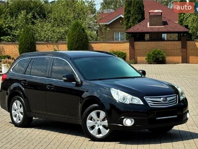 Черный Субару Аутбек, объемом двигателя 2.5 л и пробегом 134 тыс. км за 11500 $, фото 2 на Automoto.ua