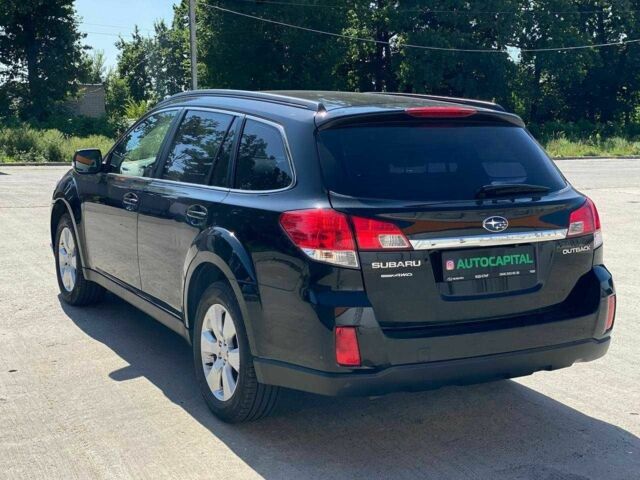 Чорний Субару Аутбек, об'ємом двигуна 2.5 л та пробігом 118 тис. км за 10990 $, фото 6 на Automoto.ua