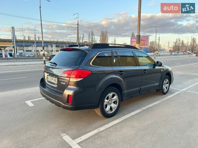 Черный Субару Аутбек, объемом двигателя 2.5 л и пробегом 210 тыс. км за 10000 $, фото 3 на Automoto.ua