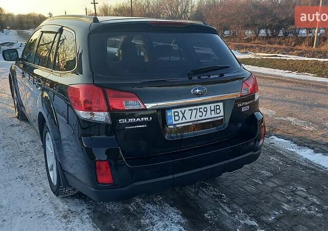 Чорний Субару Аутбек, об'ємом двигуна 2 л та пробігом 240 тис. км за 11150 $, фото 6 на Automoto.ua