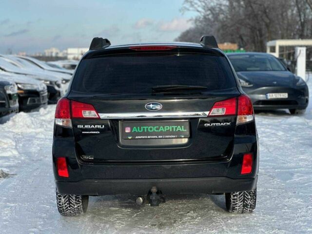 Чорний Субару Аутбек, об'ємом двигуна 2.5 л та пробігом 225 тис. км за 10490 $, фото 6 на Automoto.ua