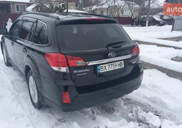 Чорний Субару Аутбек, об'ємом двигуна 2 л та пробігом 240 тис. км за 11150 $, фото 4 на Automoto.ua