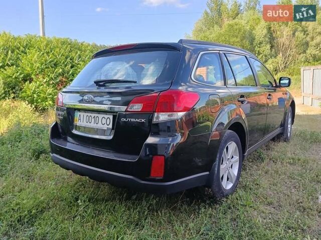 Черный Субару Аутбек, объемом двигателя 2.46 л и пробегом 295 тыс. км за 9900 $, фото 4 на Automoto.ua