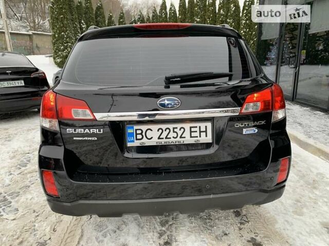 Чорний Субару Аутбек, об'ємом двигуна 2 л та пробігом 140 тис. км за 14800 $, фото 5 на Automoto.ua