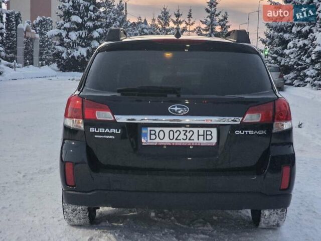 Черный Субару Аутбек, объемом двигателя 2.5 л и пробегом 249 тыс. км за 7999 $, фото 12 на Automoto.ua