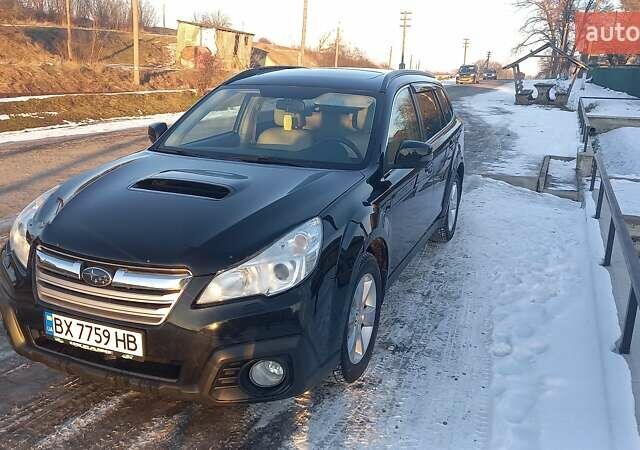 Чорний Субару Аутбек, об'ємом двигуна 2 л та пробігом 240 тис. км за 11150 $, фото 1 на Automoto.ua