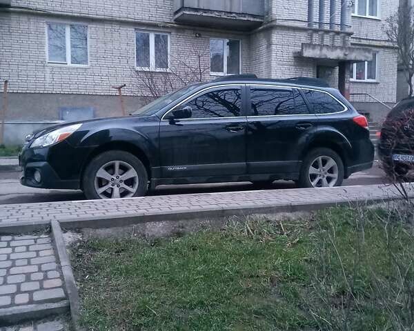 Черный Субару Аутбек, объемом двигателя 2.5 л и пробегом 180 тыс. км за 11000 $, фото 6 на Automoto.ua