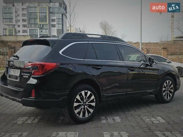 Черный Субару Аутбек, объемом двигателя 2.46 л и пробегом 78 тыс. км за 13800 $, фото 1 на Automoto.ua