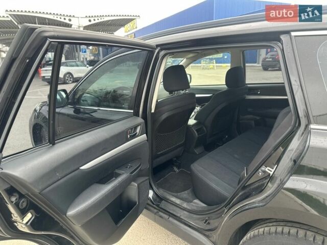 Чорний Субару Аутбек, об'ємом двигуна 2 л та пробігом 182 тис. км за 8990 $, фото 14 на Automoto.ua