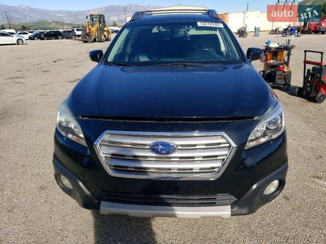 Черный Субару Аутбек, объемом двигателя 2.46 л и пробегом 116 тыс. км за 1900 $, фото 4 на Automoto.ua