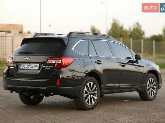 Чорний Субару Аутбек, об'ємом двигуна 2.46 л та пробігом 180 тис. км за 16900 $, фото 1 на Automoto.ua