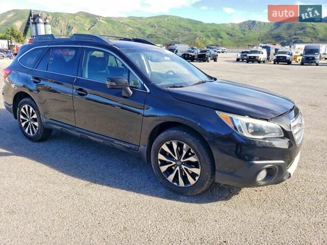 Черный Субару Аутбек, объемом двигателя 2.46 л и пробегом 116 тыс. км за 1900 $, фото 1 на Automoto.ua