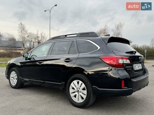 Черный Субару Аутбек, объемом двигателя 2.5 л и пробегом 125 тыс. км за 14990 $, фото 4 на Automoto.ua