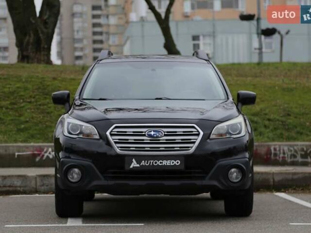 Чорний Субару Аутбек, об'ємом двигуна 2.5 л та пробігом 217 тис. км за 15500 $, фото 1 на Automoto.ua