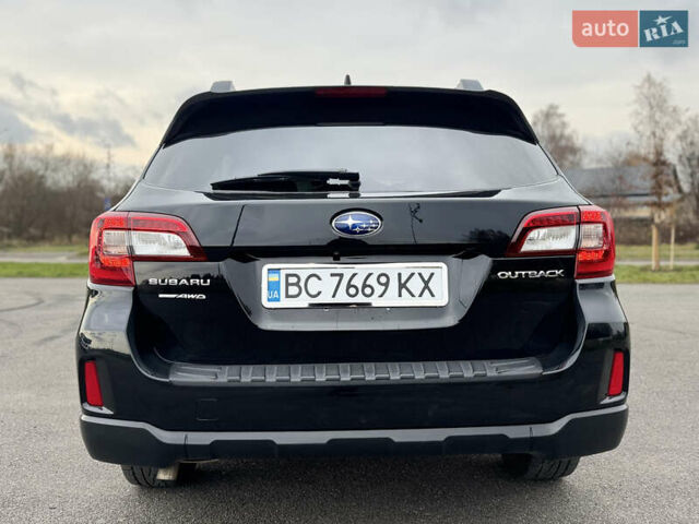 Черный Субару Аутбек, объемом двигателя 2.5 л и пробегом 125 тыс. км за 14990 $, фото 6 на Automoto.ua