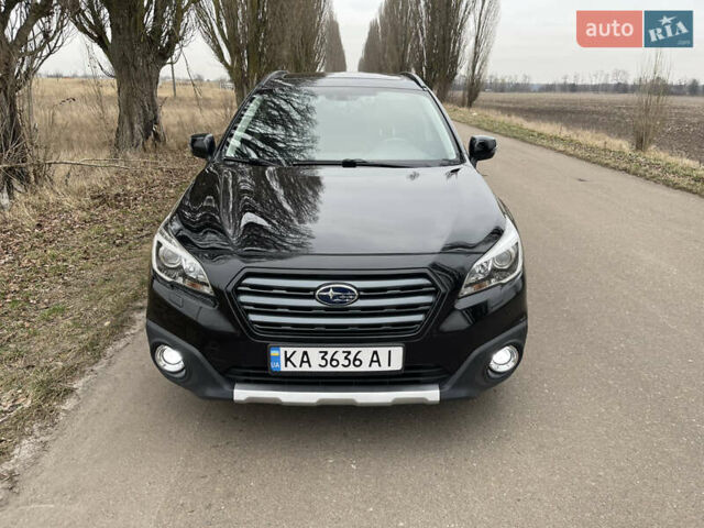 Черный Субару Аутбек, объемом двигателя 2 л и пробегом 103 тыс. км за 18300 $, фото 2 на Automoto.ua