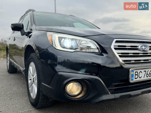 Черный Субару Аутбек, объемом двигателя 2.5 л и пробегом 125 тыс. км за 14990 $, фото 12 на Automoto.ua