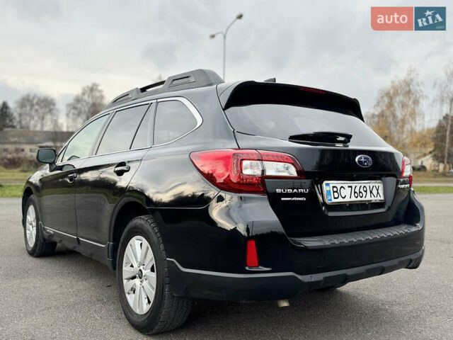 Черный Субару Аутбек, объемом двигателя 2.5 л и пробегом 125 тыс. км за 14990 $, фото 5 на Automoto.ua