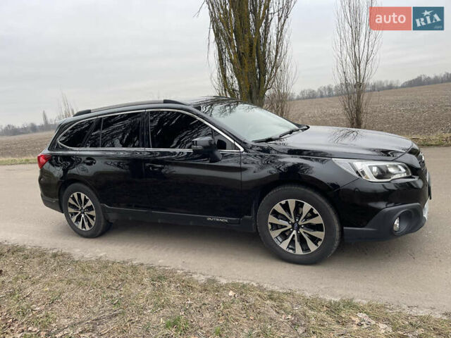Черный Субару Аутбек, объемом двигателя 2 л и пробегом 103 тыс. км за 18300 $, фото 3 на Automoto.ua