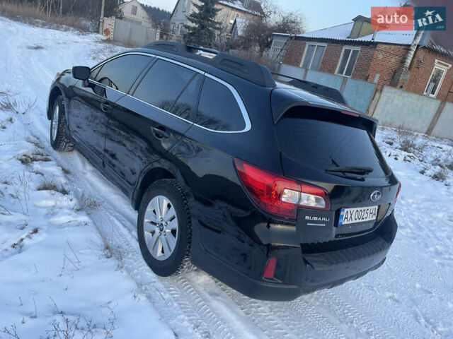 Черный Субару Аутбек, объемом двигателя 2.46 л и пробегом 140 тыс. км за 15000 $, фото 9 на Automoto.ua