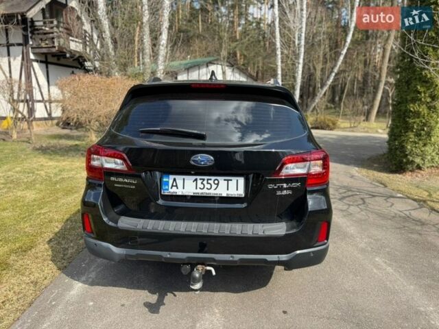 Черный Субару Аутбек, объемом двигателя 3.6 л и пробегом 211 тыс. км за 15500 $, фото 11 на Automoto.ua