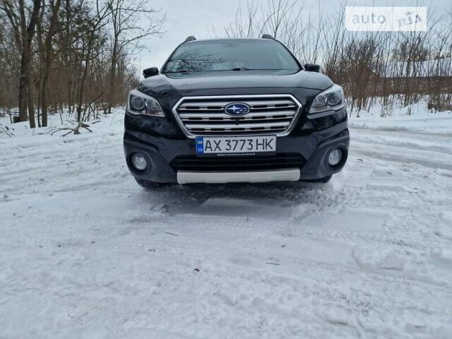 Черный Субару Аутбек, объемом двигателя 2.5 л и пробегом 159 тыс. км за 17900 $, фото 1 на Automoto.ua