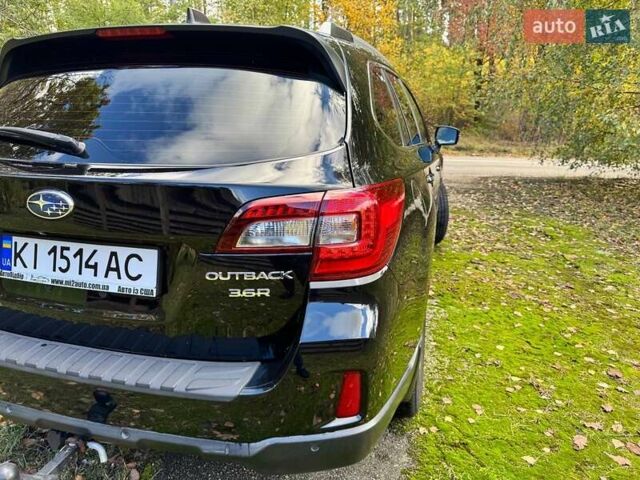 Черный Субару Аутбек, объемом двигателя 3.6 л и пробегом 206 тыс. км за 16900 $, фото 13 на Automoto.ua