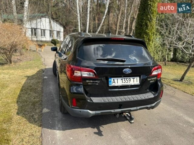 Черный Субару Аутбек, объемом двигателя 3.6 л и пробегом 211 тыс. км за 15500 $, фото 13 на Automoto.ua