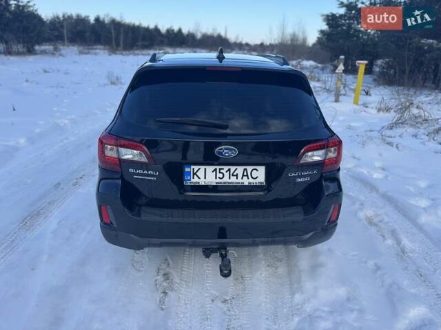 Черный Субару Аутбек, объемом двигателя 3.63 л и пробегом 209 тыс. км за 14900 $, фото 17 на Automoto.ua