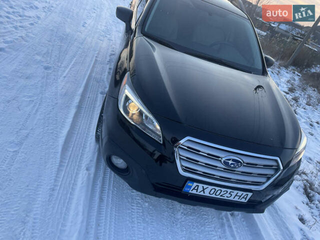 Черный Субару Аутбек, объемом двигателя 2.46 л и пробегом 140 тыс. км за 15000 $, фото 5 на Automoto.ua
