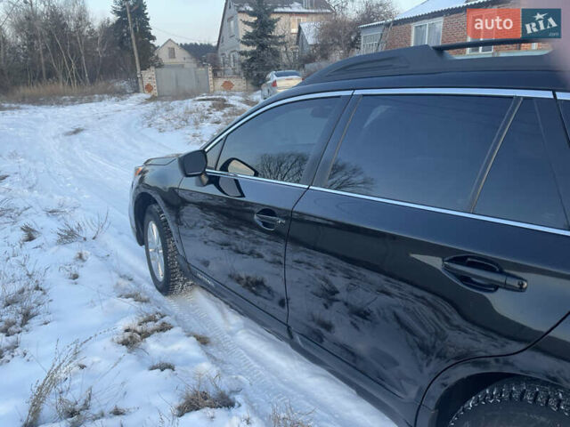 Черный Субару Аутбек, объемом двигателя 2.46 л и пробегом 140 тыс. км за 15000 $, фото 4 на Automoto.ua