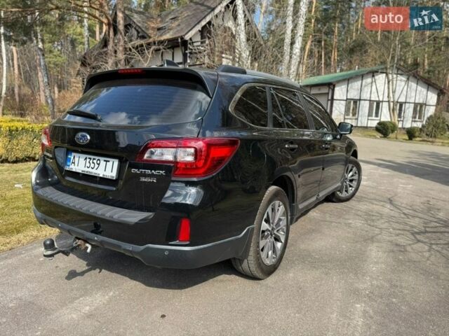 Черный Субару Аутбек, объемом двигателя 3.6 л и пробегом 211 тыс. км за 15500 $, фото 14 на Automoto.ua
