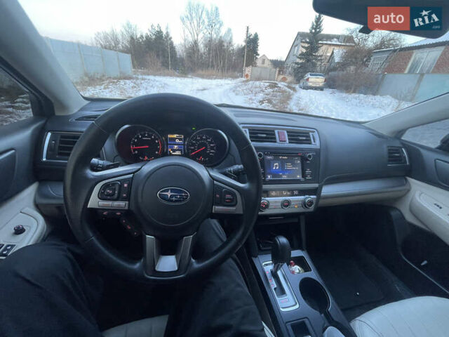 Черный Субару Аутбек, объемом двигателя 2.46 л и пробегом 140 тыс. км за 15000 $, фото 13 на Automoto.ua