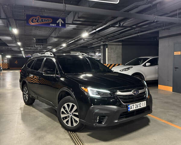 Черный Субару Аутбек, объемом двигателя 2.5 л и пробегом 98 тыс. км за 18000 $, фото 2 на Automoto.ua